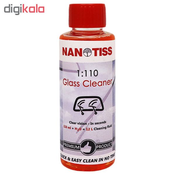مایع شیشه شوی خودرو نانوتیس مدل GC1110