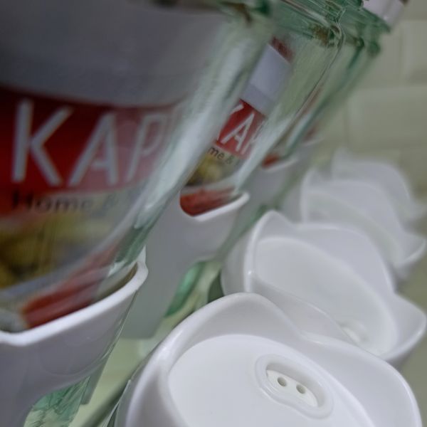 ست جا ادویه 8 پارچه کاپریس مدل فلورا کد WGW8