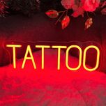 چراغ نئونی طرح تتو