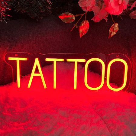 چراغ نئونی طرح تتو