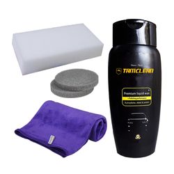 کیت ترمیم رنگ خودرو تام کلین مدل TC-002 وزن 500 گرم مجموعه  پنج عددی