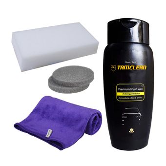 کیت ترمیم رنگ خودرو تام کلین مدل TC-002 وزن 500 گرم مجموعه  پنج عددی