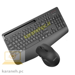 کیبورد و ماوس بی سیم تسکو مدل TKM 7025W