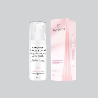 فوم شستشو صورت گانگلوس مدل ویتامین C مناسب برای پوست چرب حجم 150 میلی لیتر