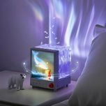 چراغ خواب و اسپیکر شفق قطبی طرح aurora box مدل s10