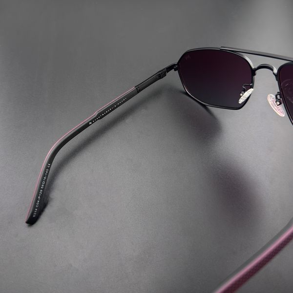 عینک آفتابی چند ضلعی آلبرت وگ مدل 6314C04-P129 Polarized Avantgarde Visionary