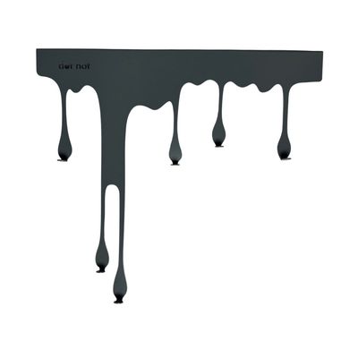 آویز لباس بزرگ طوسی dropiron