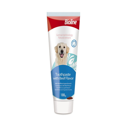 خمیردندان سگ بایولاین /  Bioline dog toothpaste