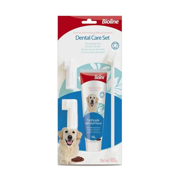 ست مسواک و خمیر دندان بایولاین / Bioline dental care set