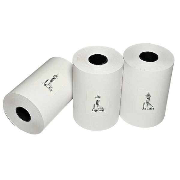   کاغذ پرینتر حرارتی پایتخت رول مدل W80mm بسته 30 عددی