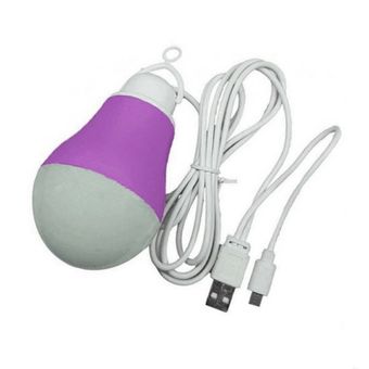 لامپ یو اس بی LED  نور مهتابی  (فروش اقساطی)