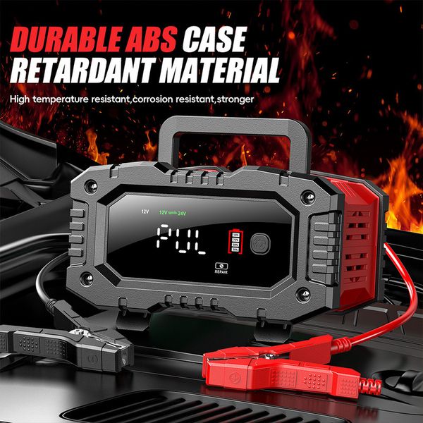 شارژر باتری خودرو فاکسسور مدل SMART-12V20A-24V10A گارانتی