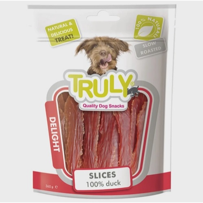 تشویقی سگ ترولی (ونپی) مدل اسلایس اردک Truly Slices Duck