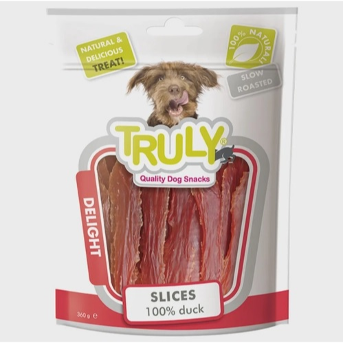 تشویقی سگ ترولی (ونپی) مدل اسلایس اردک Truly Slices Duck