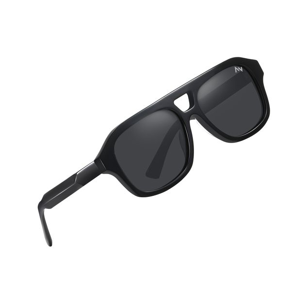 عینک آفتابی خلبانی (Aviator) آلبرت وگ مدل S32102C1 Acetate Avantgarde Visionary