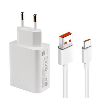 شارژر دیواری شیائومی مدل MDY-11EZ 33W به همراه کابل تبدیل USB-C