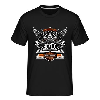 تیشرت طرح گروه ای سی دی سی ACDC کد 3