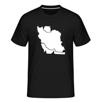 تیشرت مدل نقشه ایران کد 10
