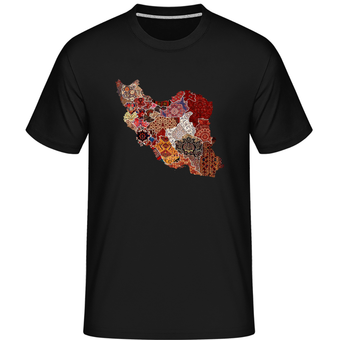 تیشرت طرح نقشه ایران