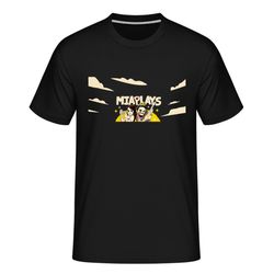 تیشرت طرح میا پلیز و کوروش کومان