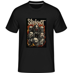 تیشرت طرح گروه متال اسلیپ نات (Slipknot)