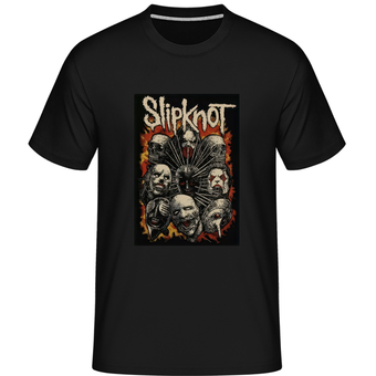 تیشرت طرح گروه متال اسلیپ نات (Slipknot)