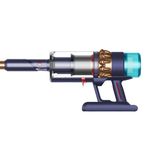 جارو شارژی عصایی دایسون مدل Gen5detect با موتور دیجیتالی 280 وات هوا، باتری 3800 میلی‌آمپر‌ساعت با عمر تا 70 دقیقه، فیلتر HEPA ض