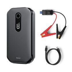 جامپ استارتر و پاوربانک خودرو باسئوس مدل CRJS03-01 Baseus Starter Booster ظرفیت 12000 میلی آمپربرساعت