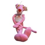 عروسک مدل پلنگ صورتی ارتفاع 55 سانتی متر