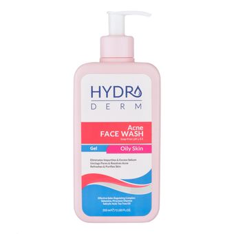ژل شست‌وشوی صورت هیدرودرم مدل Acne مناسب پوست‌های چرب حجم 350 میلی‌لیتر*955