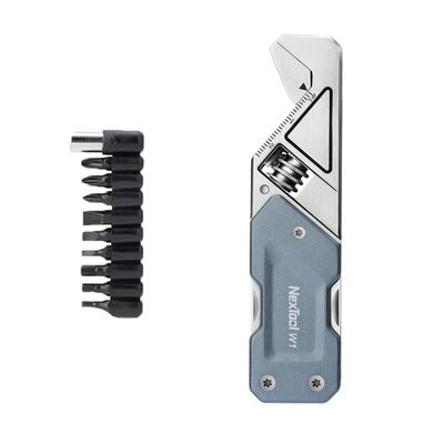 ابزار چندکاره سفری نکس تول مدل Light Wrench W2 به همراه سری پیچ گوشتی