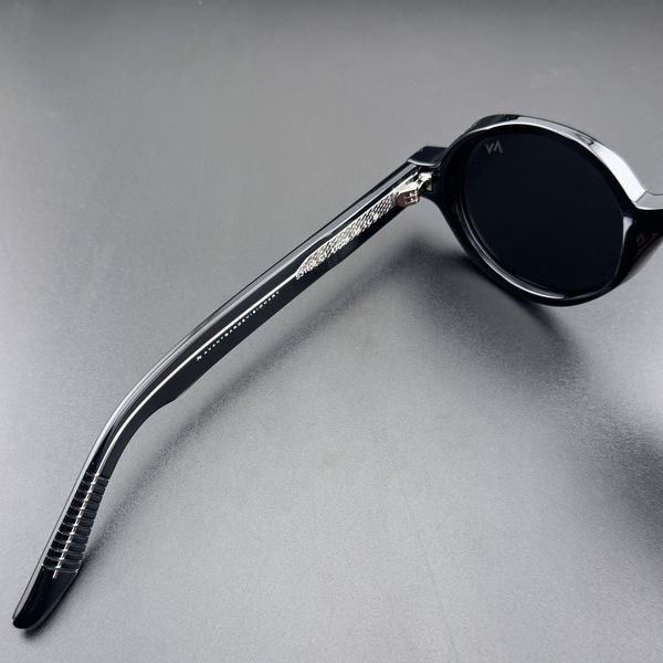 عینک آفتابی گرد پلاریزه آلبرت وگ مدل S31108C1 Acetate Avantgarde Visionary