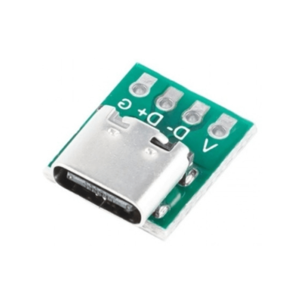 برد تبدیل کانکتور TYPE-C مادگی به DIP 4PIN (فروش اقساطی)