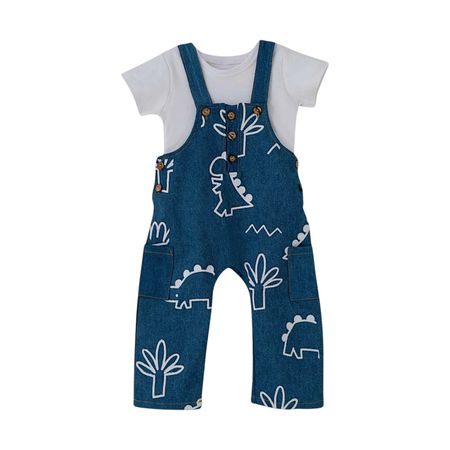 ست سرهمی و تی‌شرت پسرانه مدل MDSS-CH2406