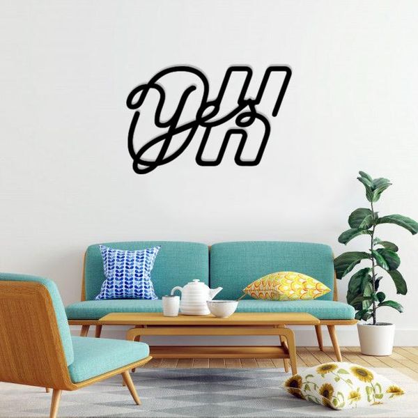 دیوارکوب ماهوت طرح OH YES