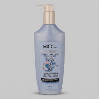 نرم‌کننده مو بیول مدل Blue Lotus مناسب برای انواع مو حجم 300 میلی‌لیتر