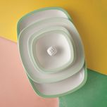 سرویس غذاخوری 27 پارچه 6 نفره چینی زرین ایران مدل Mon Belan