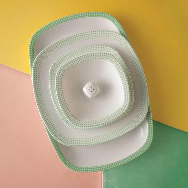 سرویس غذاخوری 27 پارچه 6 نفره چینی زرین ایران مدل Mon Belan