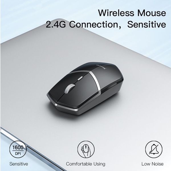 ماوس بی سیم یسیدو مدل KB16 با گارانتی شرکتی