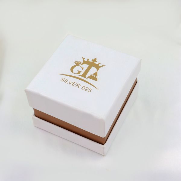 انگشتر نقره زنانه جی تی ای مدل تک داش