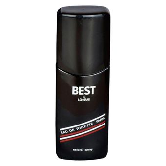 ادوتویلت مردانه لومانی مدل Best با رایحه گرم و تند حجم 100 میلی لیتر