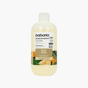 شامپو تقویت کننده و ضد ریزش مو باباریا مدل SOS حجم 500 میلی لیتر