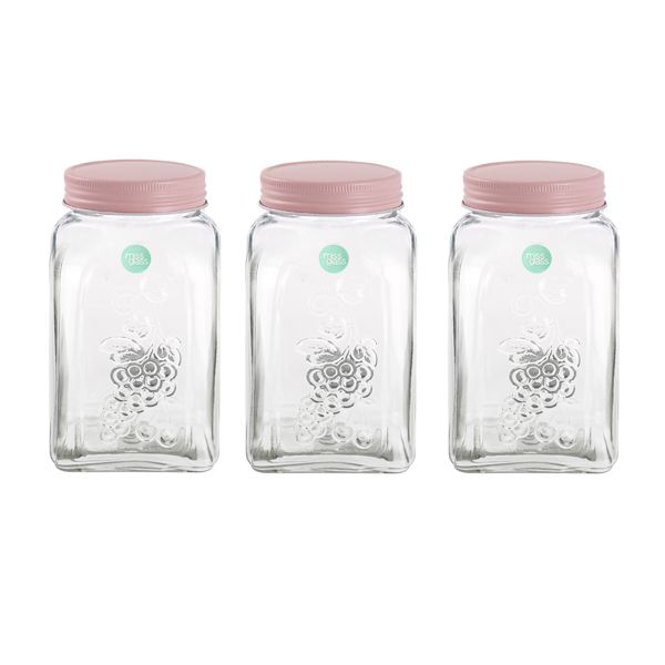 بانکه میس گلس مدل بهار نارنج2 کد C762 بسته 3 عددی