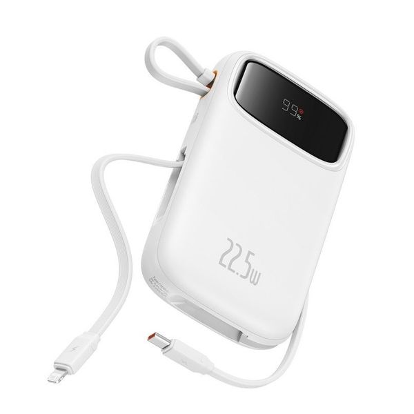 PowerBank BASEUS QPow 2 Dual Cable 22.5W 10000mAh