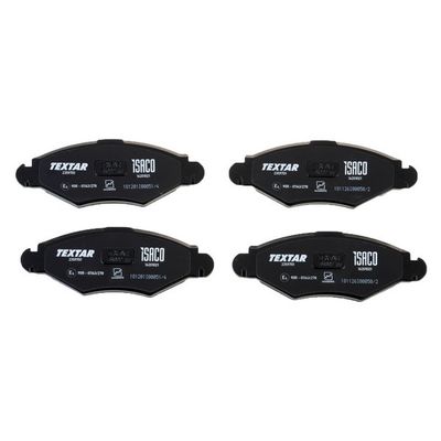 لنت ترمز جلو تکستار کد 1620102215 مناسب برای پژو 206 تیپ 5