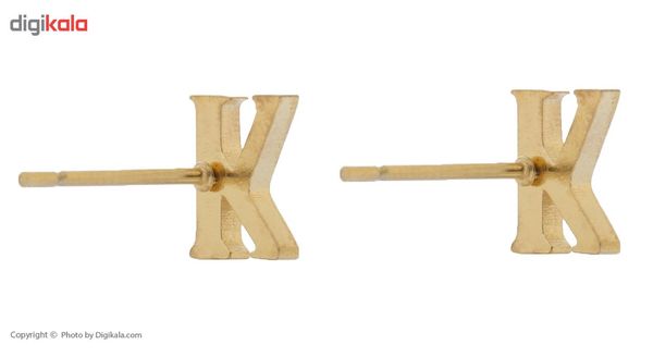 گوشواره میخی مارنا گالری حرف K