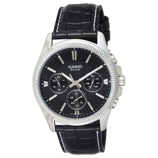 ساعت مچی عقربه‌ای کوارتز مردانه کاسیو مدل MTP-1375L-1AV