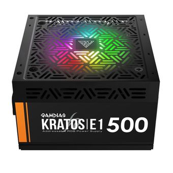 پاور منبع تغذیه کامپیوتر گیم دیاس 500وات مدل KRATOS E1 500W