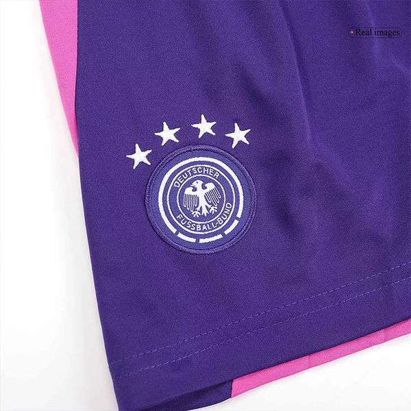 ست تی شرت و شلوارک ورزشی مردانه مدل آلمان کد Away 2025