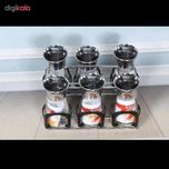 جای ادویه کاپریس مدل 604 مجموعه 6 عددی